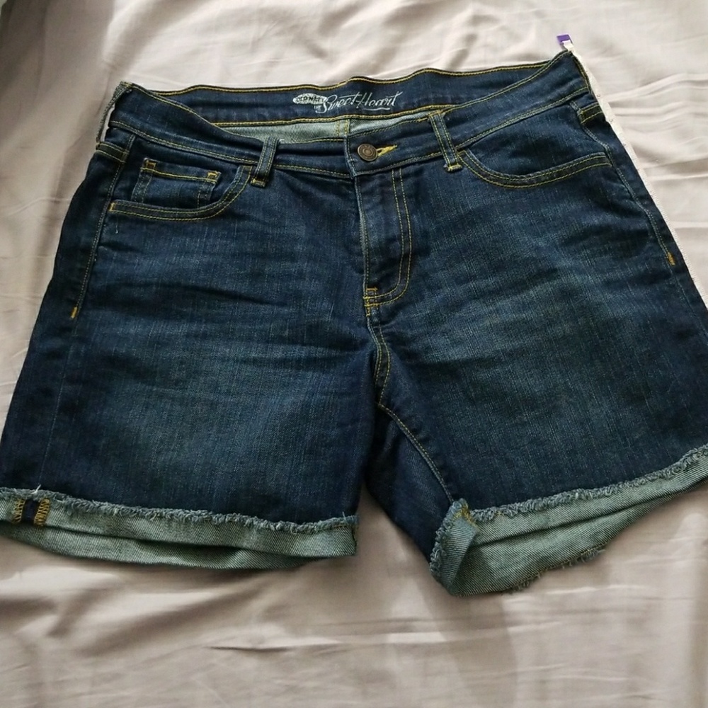 Old Navy Sweat Heart Denim Shorts